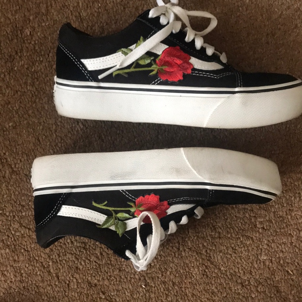 Platform classic customized vans